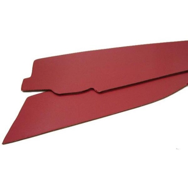 77 CONSOLE SIDE TRIM PANELS (RED)