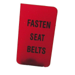 72-76 SEAT BELT LENS