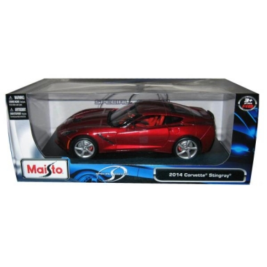 2014 CORVETTE STINGRAY RED COUPE (1/24 SCALE)