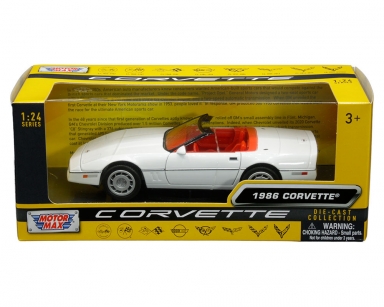 1986 CORVETTE DIECAST (1/24 SCALE) - MOTOR MAX