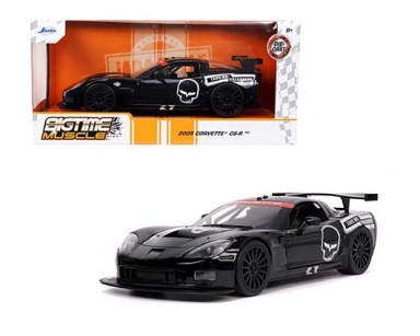 2005 CORVETTE C6-R DIECAST-BLACK (1/24 SCALE)