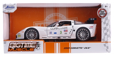 2005 CORVETTE C6-R DIECAST-WHITE (1/24 SCALE)