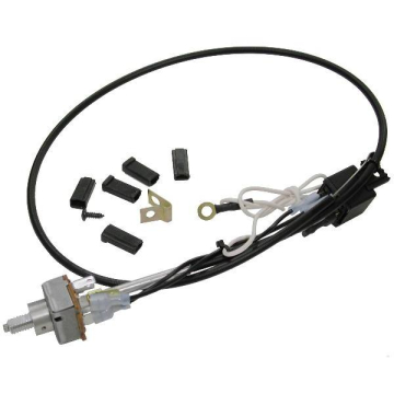 63-65 BLOWER SWITCH W/AIR INLET CABLE (W/AIR COND)