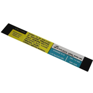 80 HEAT EXCHANGER DECAL