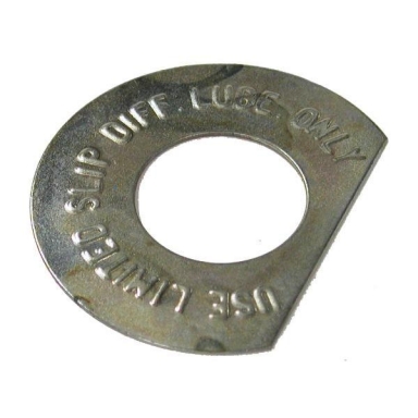 63-64 POSITRACTION METAL TAG