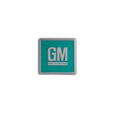 67 GM MARK OF EXCELLENCE DECAL (TURQUOISE)