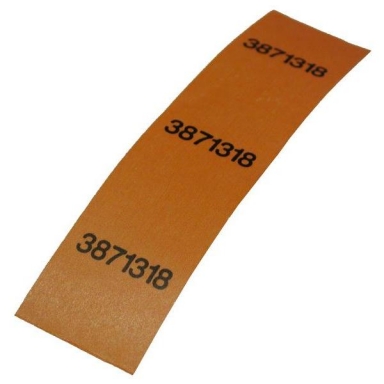 65-67 FRONT STABILIZER BAR DECAL (BB)