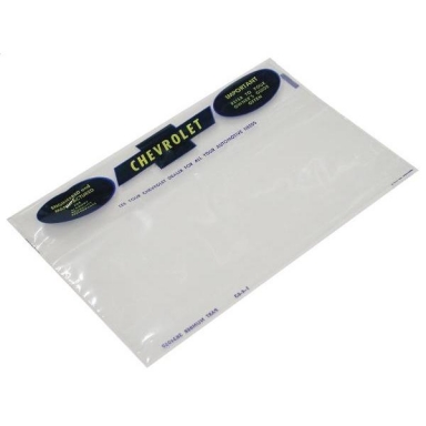 63-66 OWNER'S MANUAL PLASTIC BAG