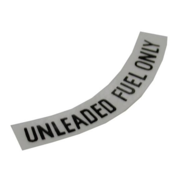 75-77 UNLEADED FUEL ONLY DECAL
