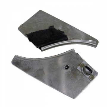 64-67 COUPE REAR INNER CORNER MOUDLINGS