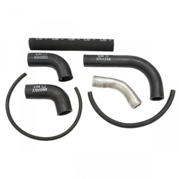 53-55 RADIATOR HOSE KIT (RUBBER HOSES & ELBOW)