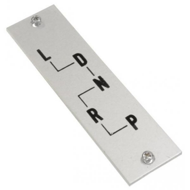 58-61 SHIFTER INDICATOR PLATE-AUTOMATIC