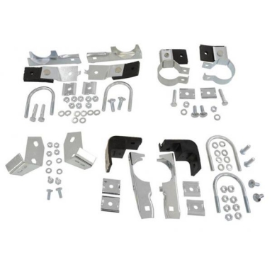 61-62 EXHAUST HANGER KIT WITH CLAMPS