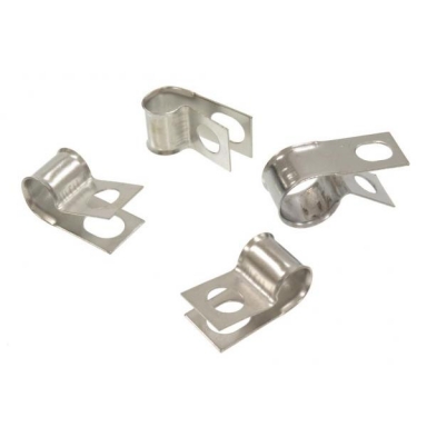 58-62 FUEL LINE FRAME CLIP SET (4 PCS)