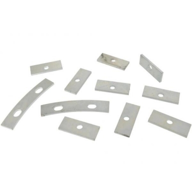 53-57 GRILLE OVAL MOUNT RETAINER PLATE SET (10PCS)