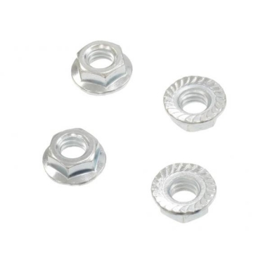 61-62 GRILLE BAR TO BUMPER NUT SET (4PCS)