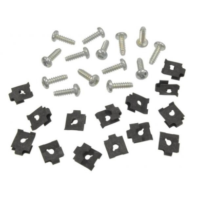 56-62 HEADLIGHT BUCKET SCREW KIT (TO BODY)