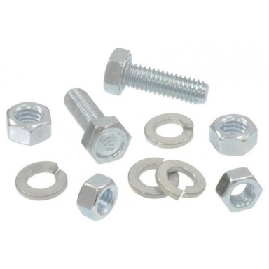 56-62 SEAT BELT MOUNTING BOLT & NUT SET (WB)