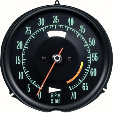 68-71 TACH GAUGE (6000 REDLINE)