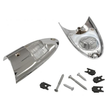 56-57 LICENSE LAMP ASSEMBLIES W/FASTENERS