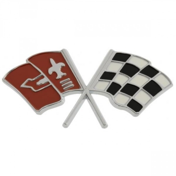 63-65 FUEL INJECTION PLENUM COVER EMBLEM