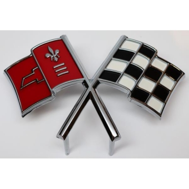 65 FRONT CROSS FLAGS EMBLEM