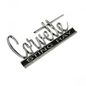 66 REAR DECK OR FRONT HOOD EMBLEM