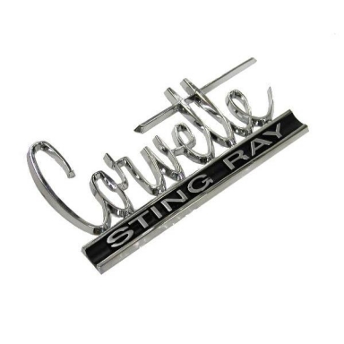 66 REAR DECK OR FRONT HOOD EMBLEM