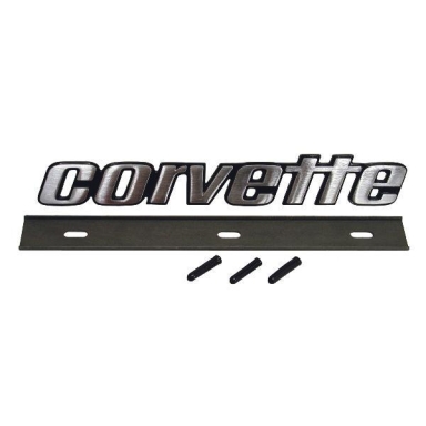 76L-79 REAR BUMPER CORVETTE EMBLEM (GM)