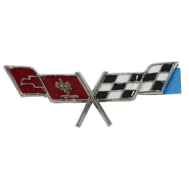 77-79 SIDE CROSS FLAGS EMBLEM (GM)