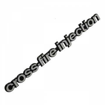 82 SIDE CROSSFIRE INJECTION EMBLEM