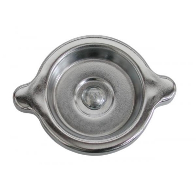 66-82 OIL CAP (CHROME) ('S' ON RIVET HEAD)