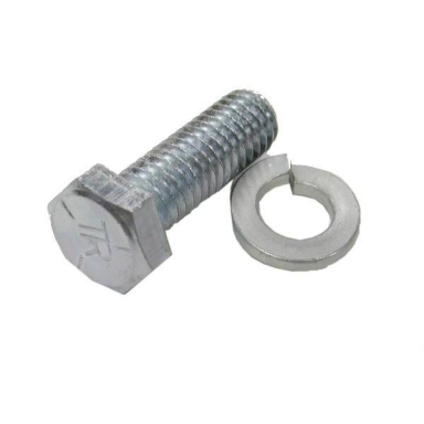 63-65 IDLER PULLEY MOUNTING BOLT & WASHER