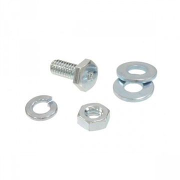 53-62 SPARE TIRE BOLT NUT PLATE ATTACHING HARDWARE