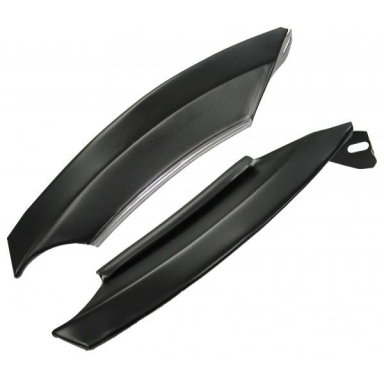 68-72 WINDSHIELD LOWER OUTER MOLDINGS (PAIR)