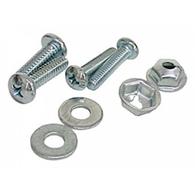 64-65 COUPE SIDE VENT GRILL SCREW & NUT SET