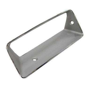 68-69 SIDE VENT LOUVER CHROME (LH)