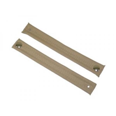 56-57 SOFT TOP REAR BOW HOLD UP STRAPS-TAN