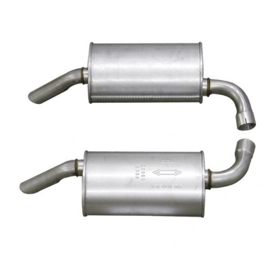 74 MUFFLERS (2.5 INCH) ROUND