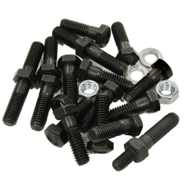 65-74 EXHAUST MANIFOLD BOLT SET (BB W/AIR & PS)