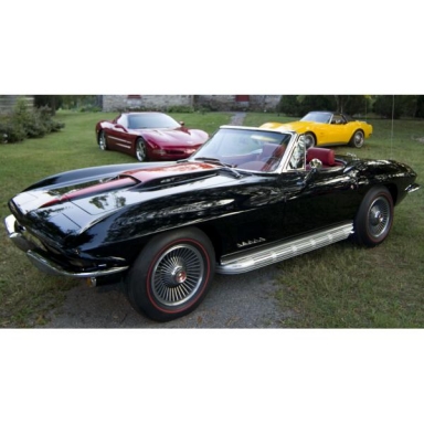 65-67 (ND) SIDE EXHAUST SYSTEM (BB) 2.5 INCH (ALUM