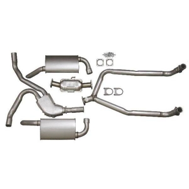 81L COMPLETE ALUMINIZED EXHAUST SYSTEM