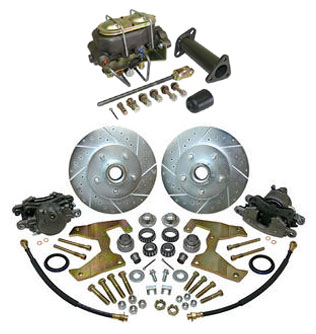 53-62 FRONT DISC BRAKE/DUAL MASTER KIT