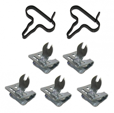 58L-62 BRAKE LINE FRAME CLIP SET