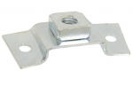 56-62 GAS TANK STRAP NUT PLATE - REAR (UNDERBODY)