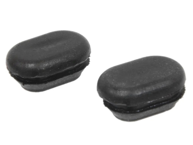 58-62 HOOD CABLE RUBBER GROMMETS (PAIR)