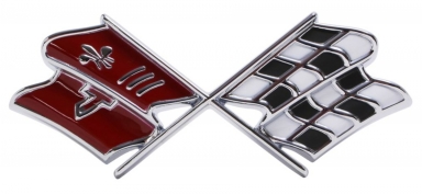 67 FRONT CROSS FLAGS EMBLEM (100% CORRECT)