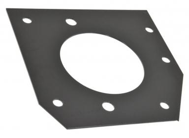 58-62 STEERING COLUMN PLATE - (OUTER FIREWALL)