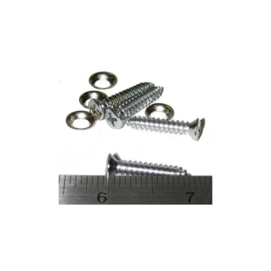 68-77 DOOR PANEL SCREW SET W/ WASHERS