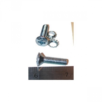 63-67 SOFT TOP FRONT GUIDE PIN SCREW SET